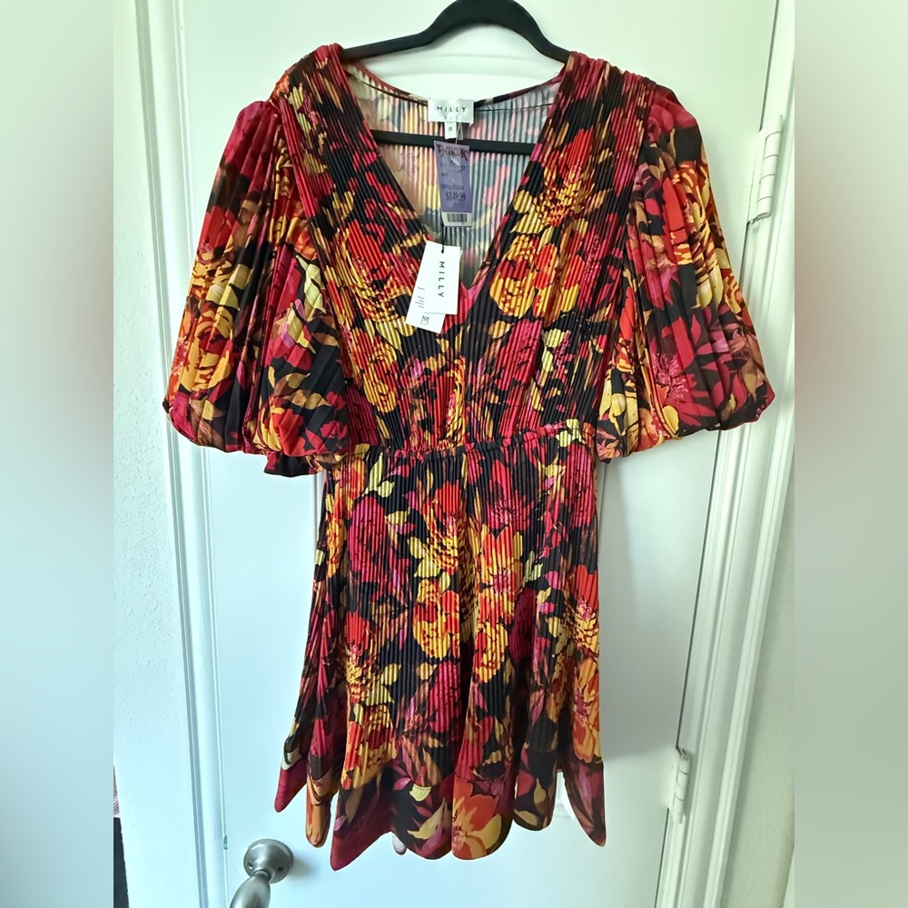 Milly Multicolor Floral Dress